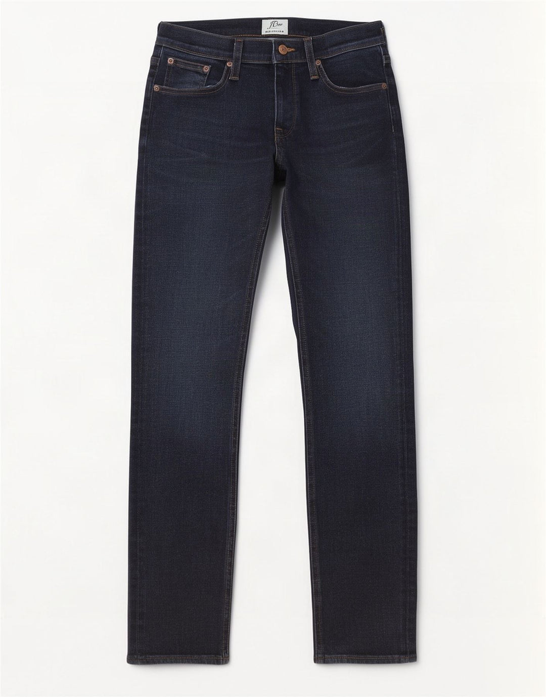 Jeans slim Matchstick da donna J. Crew W25 L30 cotone blu navy