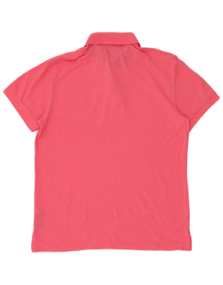 TOMMY HILFIGER Polo da uomo su misura in cotone rosa medio