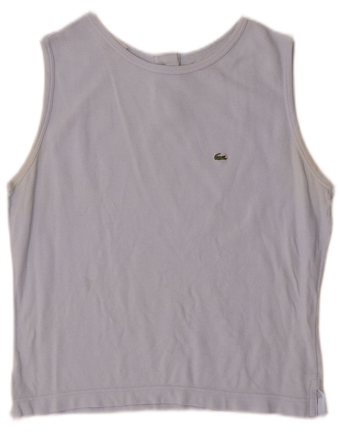Canotta da donna Lacoste taglia 44 grande in cotone blu