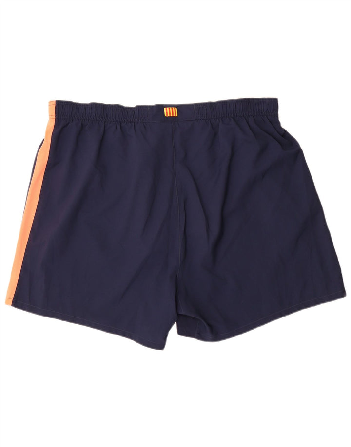 Pantaloncini sportivi NIKE da uomo Barcelona UK 40/42 2XL poliestere blu navy