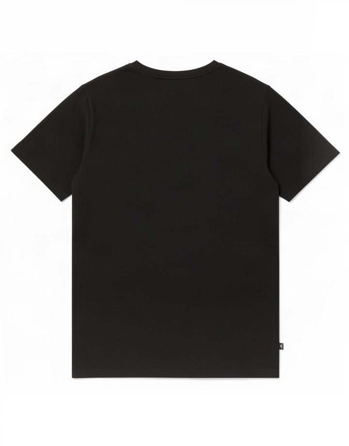 T-shirt da uomo Puma Top in cotone nero medio