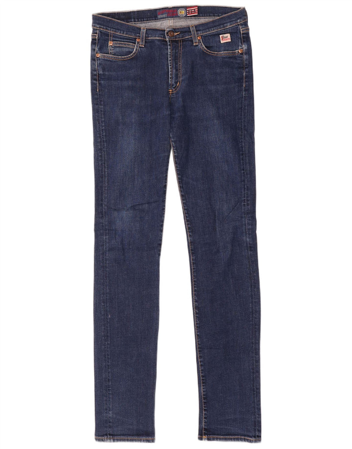 Jeans slim da uomo Roy Rogers W32 L36 cotone blu