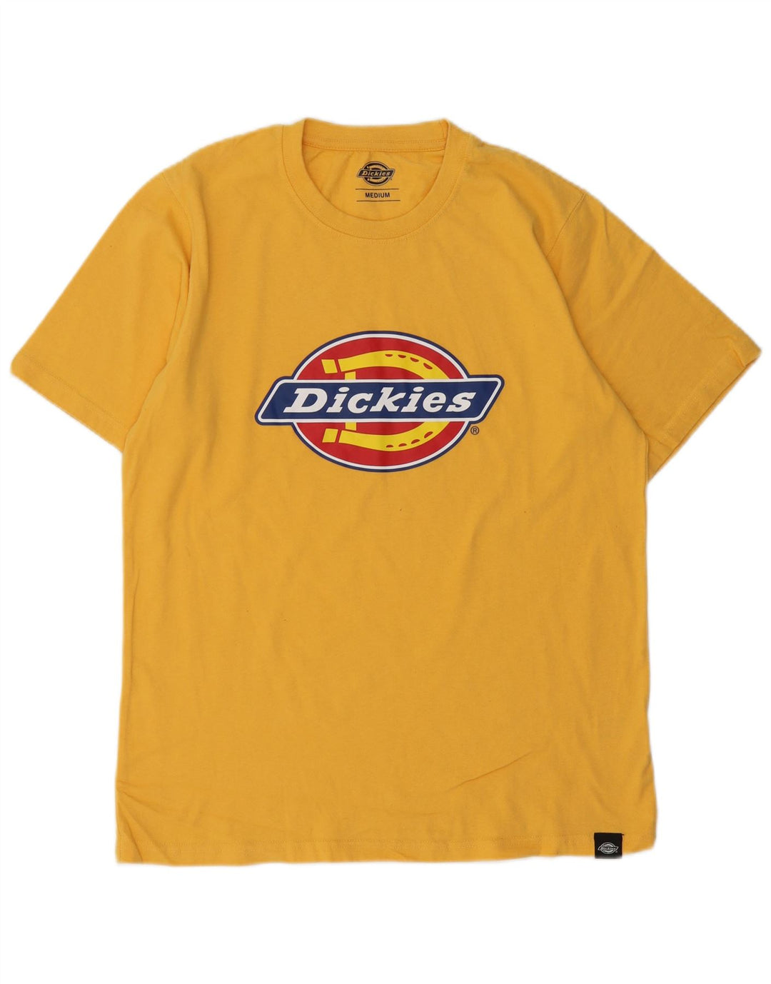 Dickies T-shirt grafica da uomo Top in cotone giallo medio