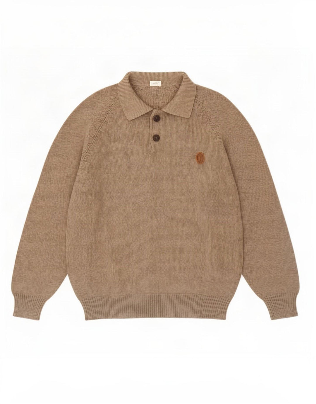 Maglione Maglione Collo Alto Trussardi Uomo Beige Medio