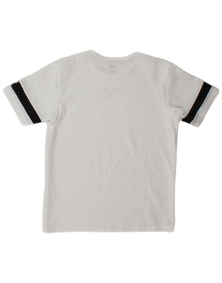 T-shirt da ragazzo Puma 13-14 anni Colorblock bianco