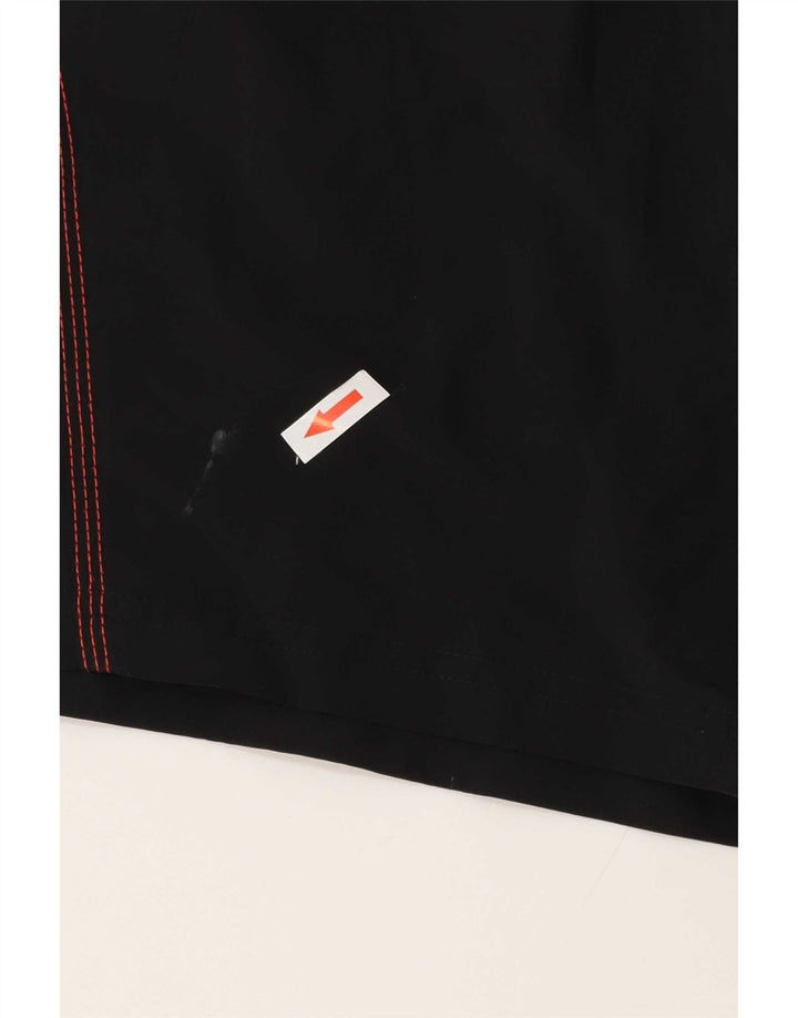 Pantaloncini sportivi Adidas Climalite da uomo grandi in poliestere nero