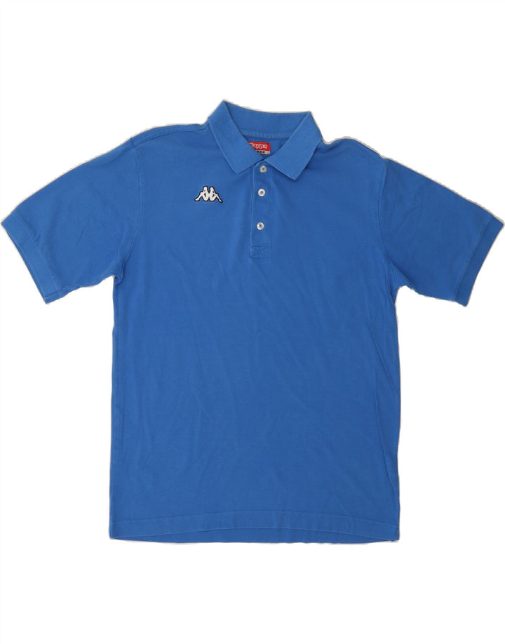 KAPPA Mens Polo Shirt Large Blue Cotton Vintage Kappa and Second-Hand Kappa from Messina Hembry 