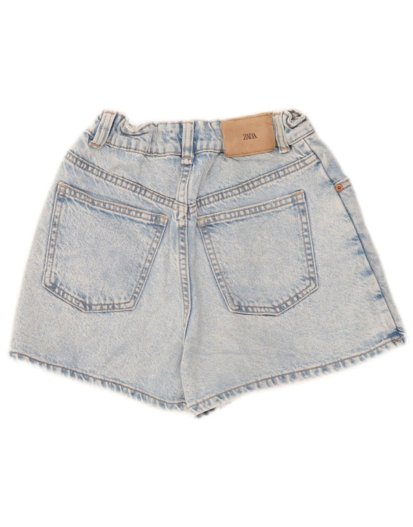 Pantaloncini di jeans Skort per ragazze Zara 9-10 anni W24 Blu