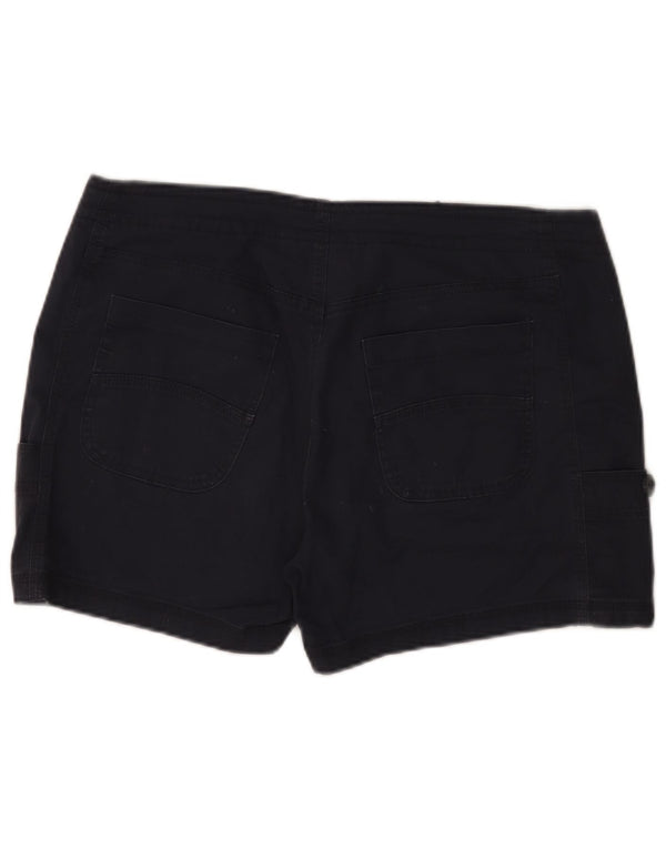 Pantaloncini cargo da donna Weird Fish UK 14 Large W36 cotone blu navy