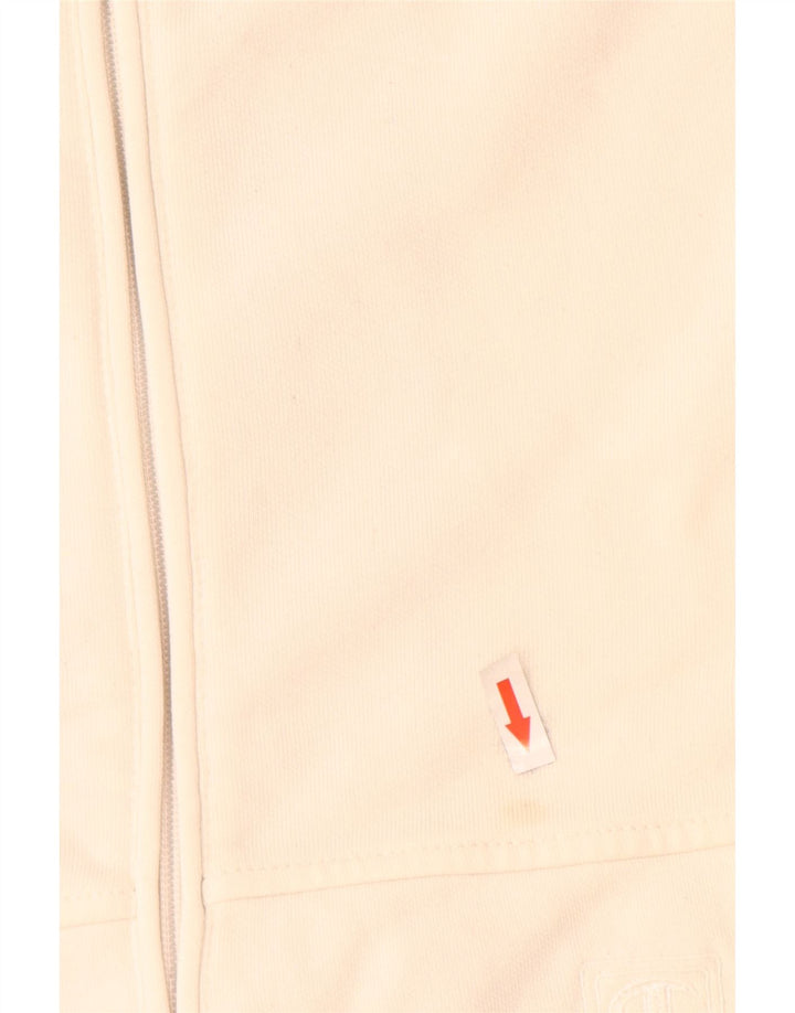 Giacca da ginnastica da uomo Champion piccola in cotone bianco