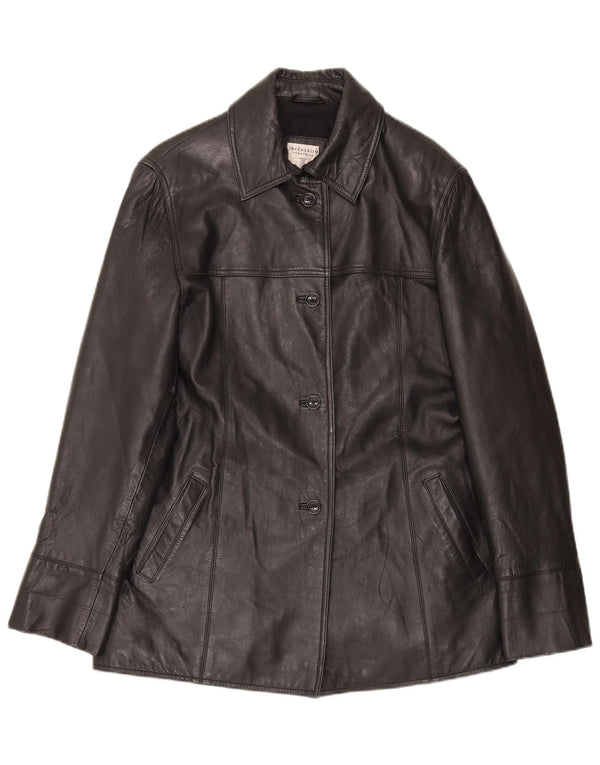 Giacca In Pelle Donna Conbipel IT 45 Media Nera