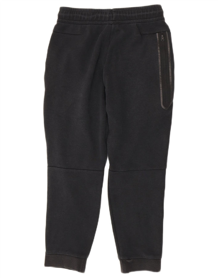 Pantaloni della tuta da ragazzo NIKE Joggers 12-13 anni grandi in cotone nero