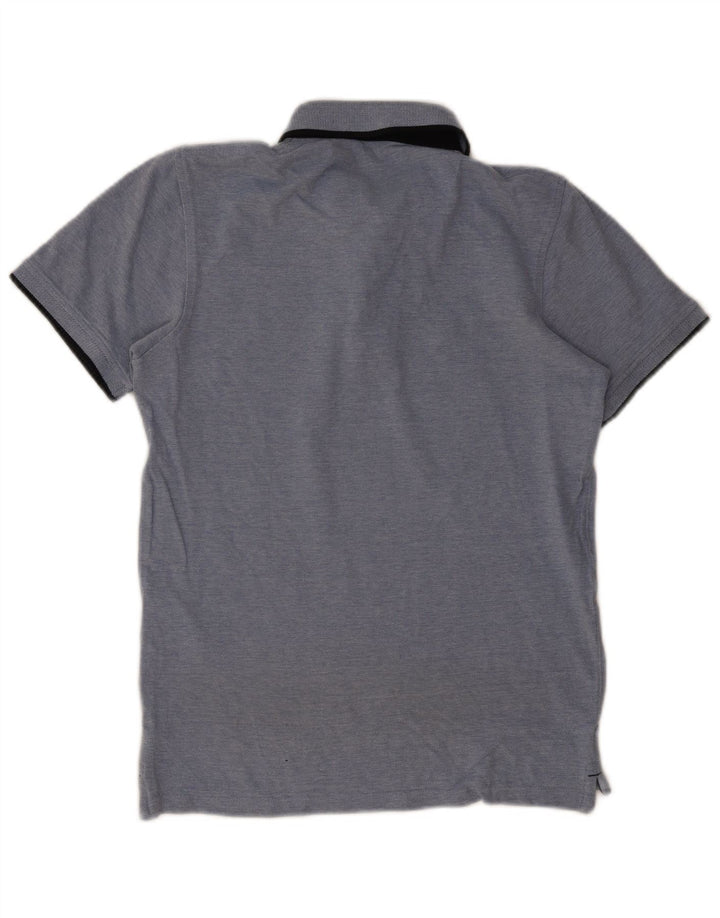 Polo da uomo Jack & Jones piccola in cotone blu