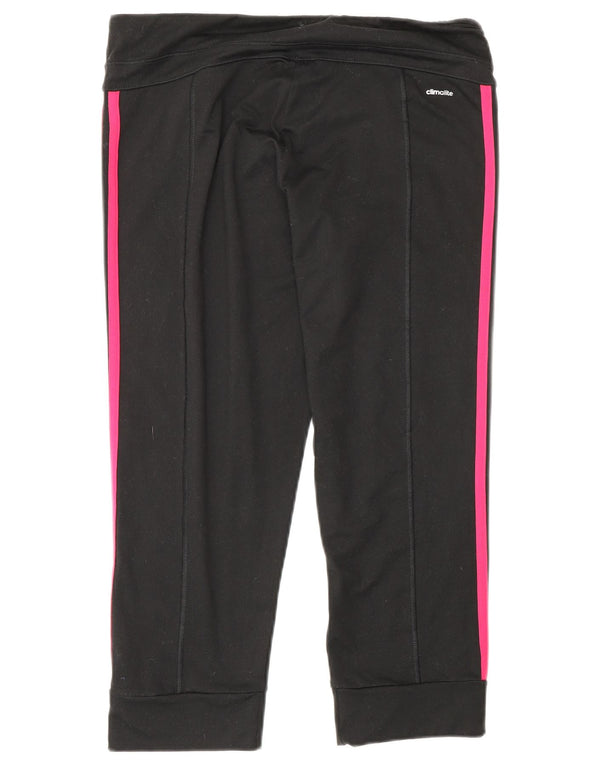 Leggings Adidas Climalite Capri da donna UK 12/14 Poliestere nero medio