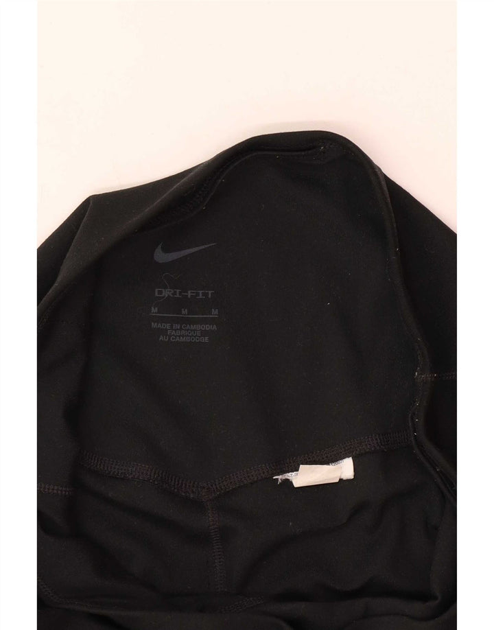 Leggings a vita alta da donna Nike UK 12 medio nero