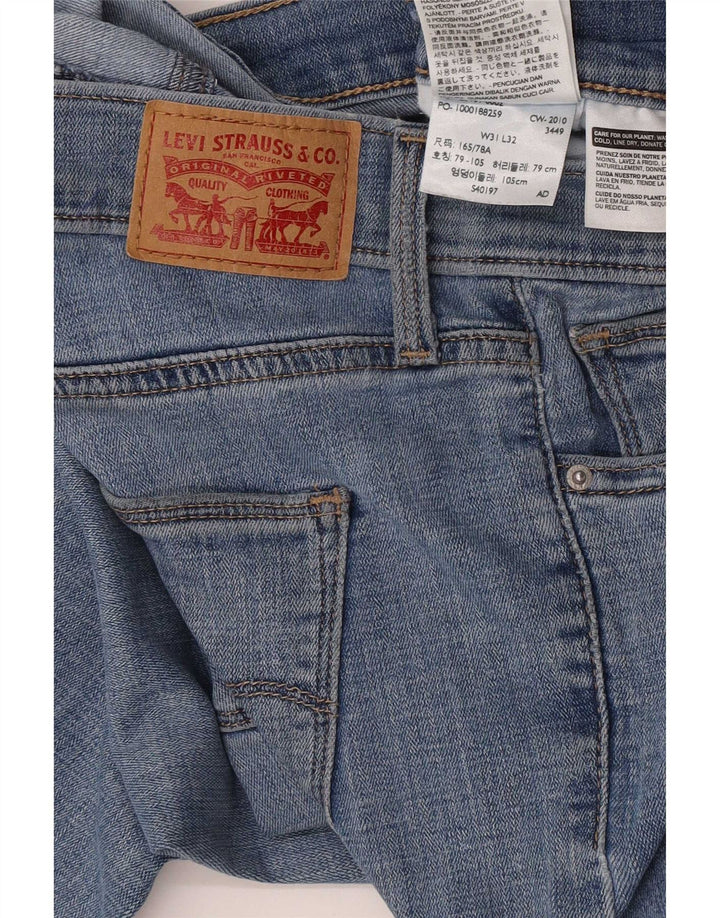Jeans slim da donna Levi's W31 L32 cotone blu