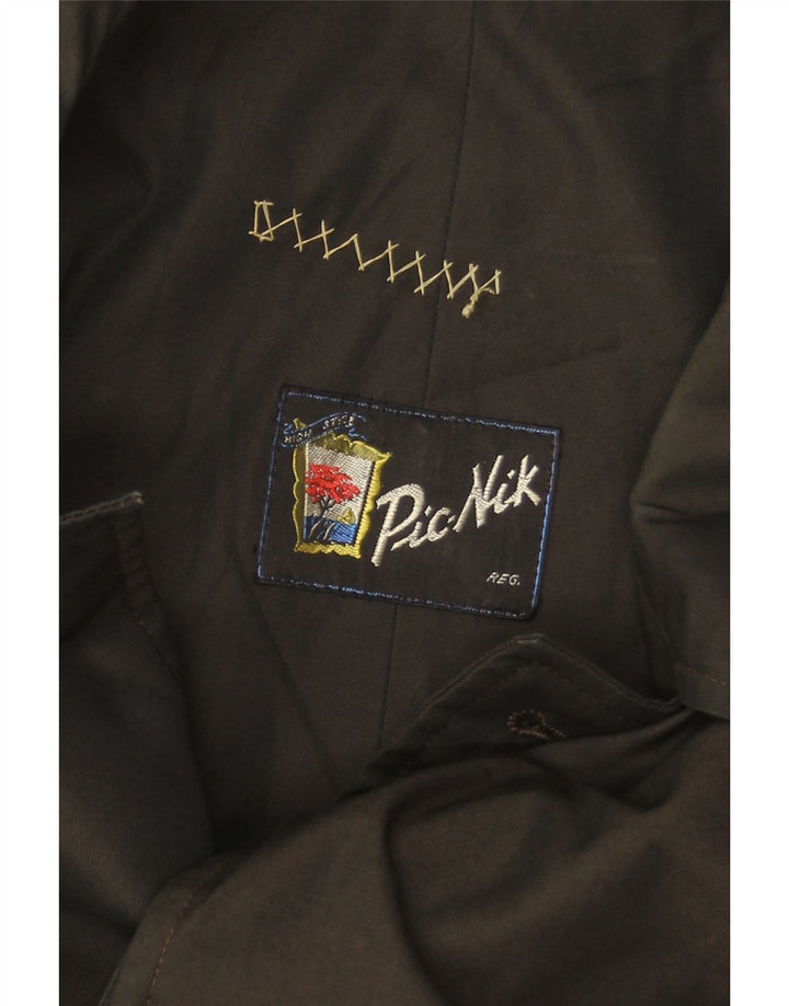 Cappotto da uomo VINTAGE UK 40 grande nero