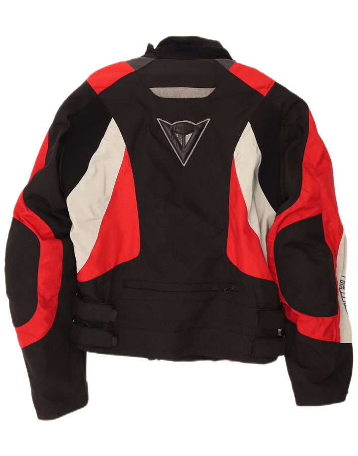 Giacca DAINESE Graphic Racer da uomo IT 54 2XL Rosso Colourblock Nylon