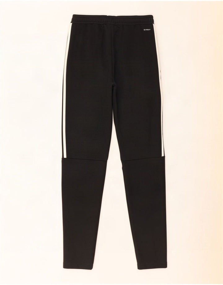 Pantaloni da tuta Adidas Climalite da uomo piccoli in poliestere nero