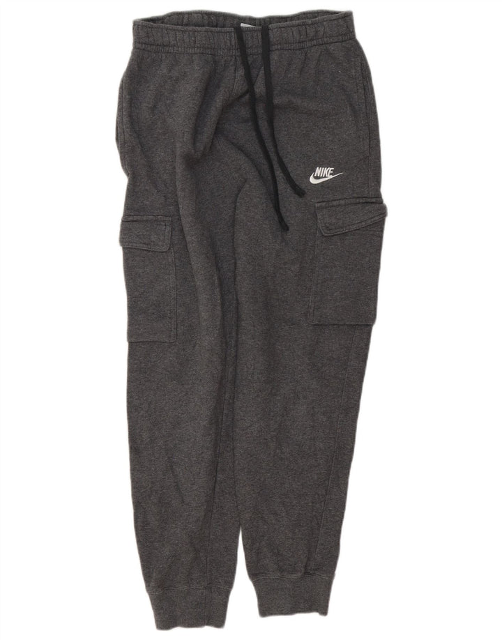 Pantaloni da tuta Nike da uomo Cargo Joggers piccoli in cotone grigio