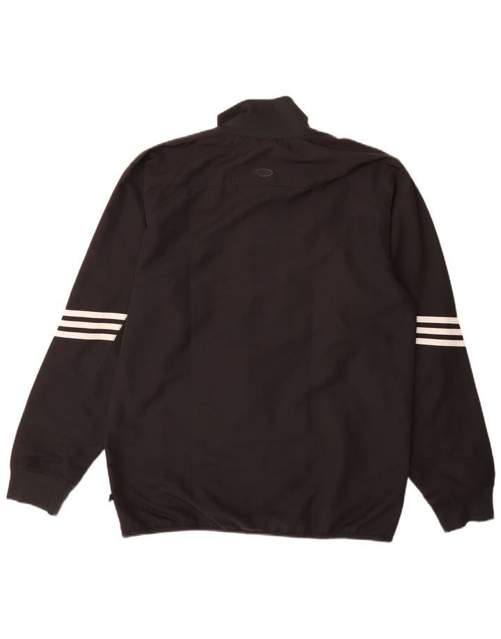 Giacca da tuta da uomo ADIDAS Clima 365 piccola in poliestere nero
