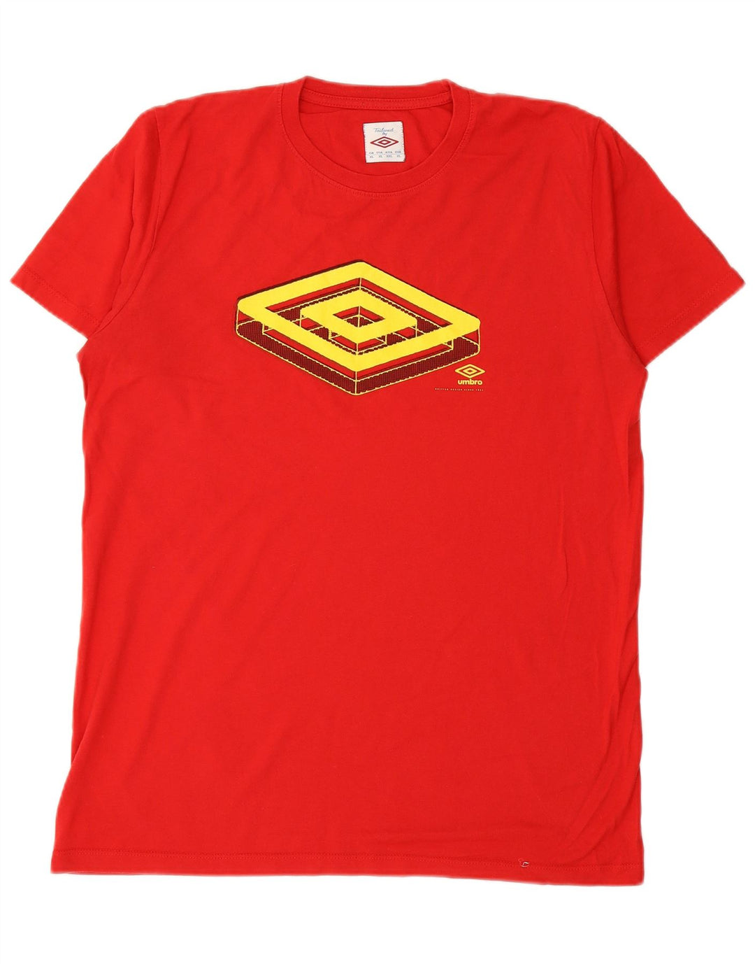 T-shirt grafica da uomo UMBRO Top XL Rossa