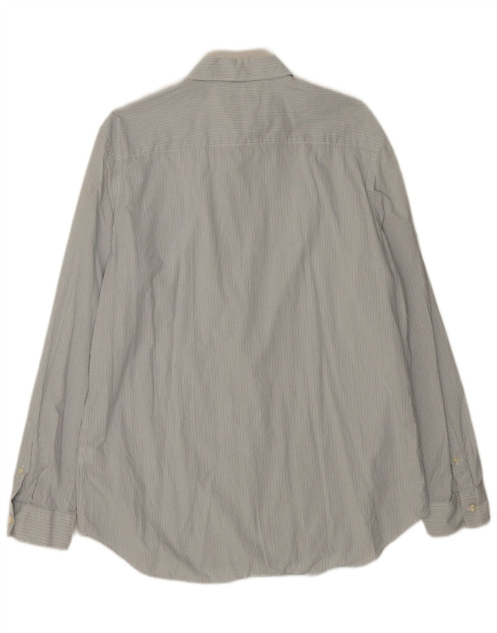 Camicia Zara da uomo vestibilità regolare XL in cotone a righe blu