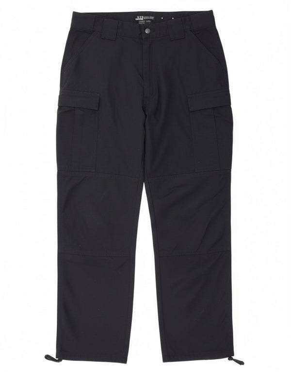 Pantaloni cargo dritti da uomo serie tattici 5.11 W35 L32 blu navy