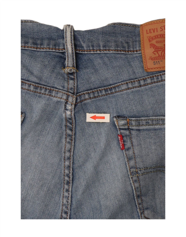 Jeans Levi's Uomo 511 Slim W32 L31 Cotone Blu