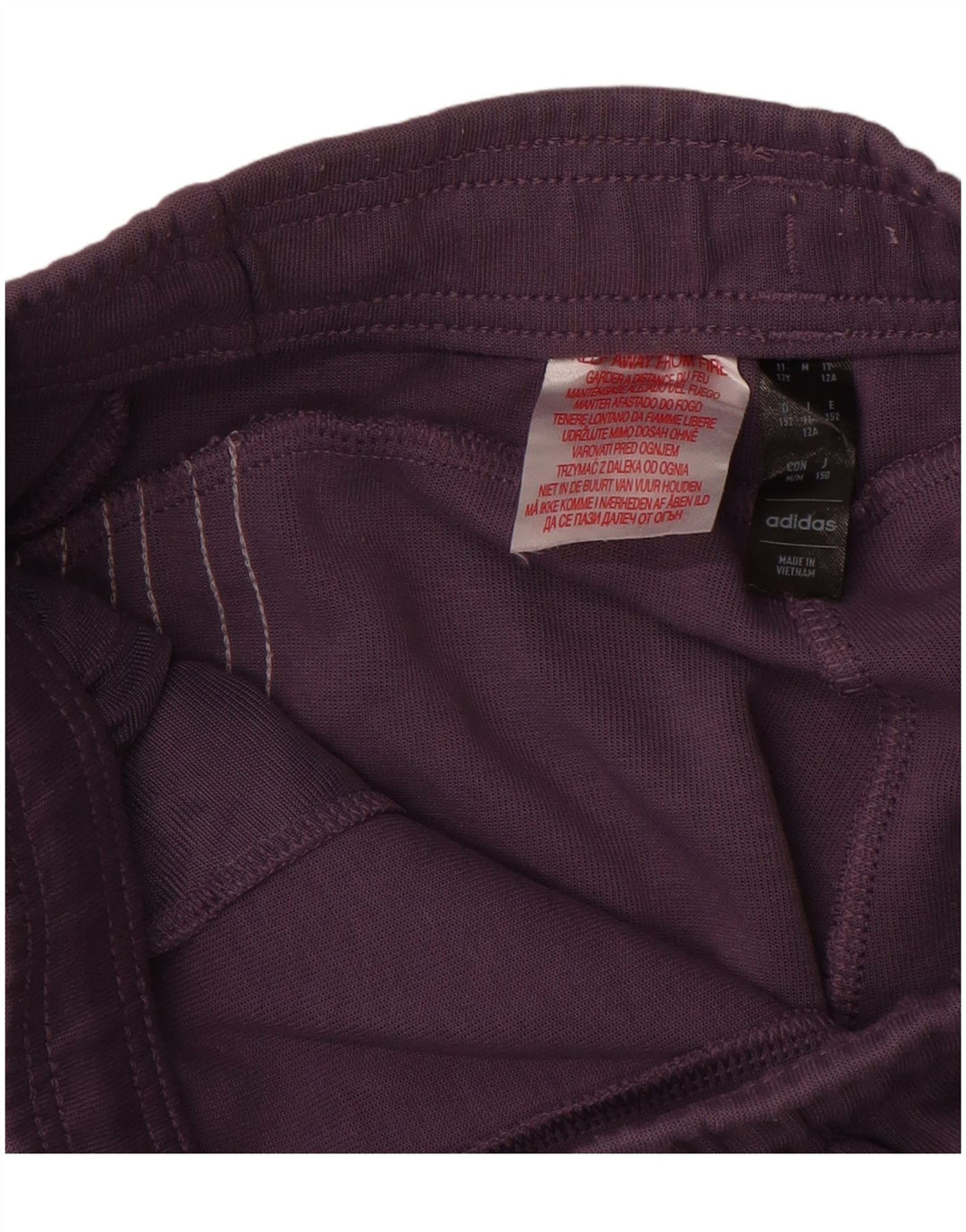 Pantaloni della tuta da bambina ADIDAS 11-12 anni Viola