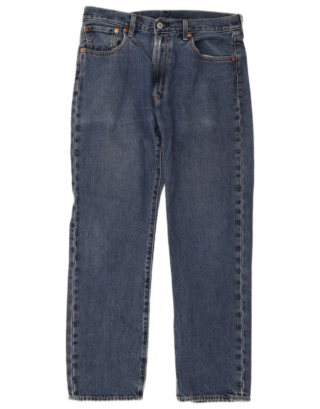 Jeans dritti da uomo Levi's W32 L32 in cotone blu