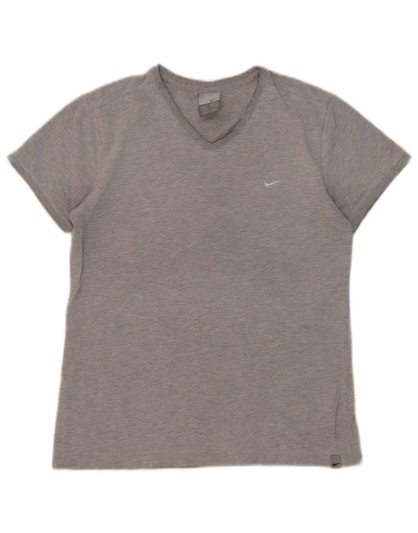 T-shirt da donna Nike Top UK 10/12 Grigio medio