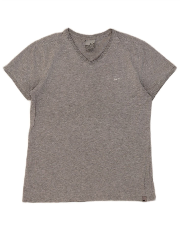 T-shirt da donna Nike Top UK 10/12 Grigio medio