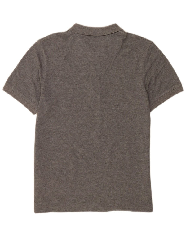 Polo da uomo Lyle & Scott in cotone grigio medio
