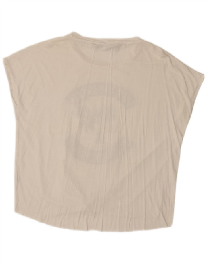 T-shirt grafica da donna Guess Top UK 20 2XL Bianca
