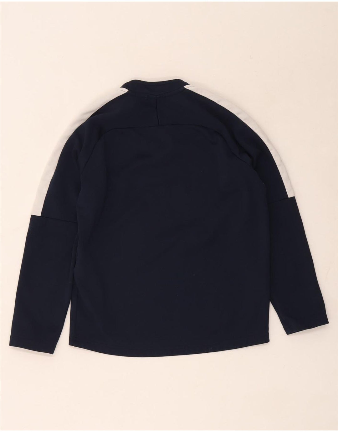 Top della tuta pullover Nike da ragazzo Dri Fit 10-11 anni medio blu navy