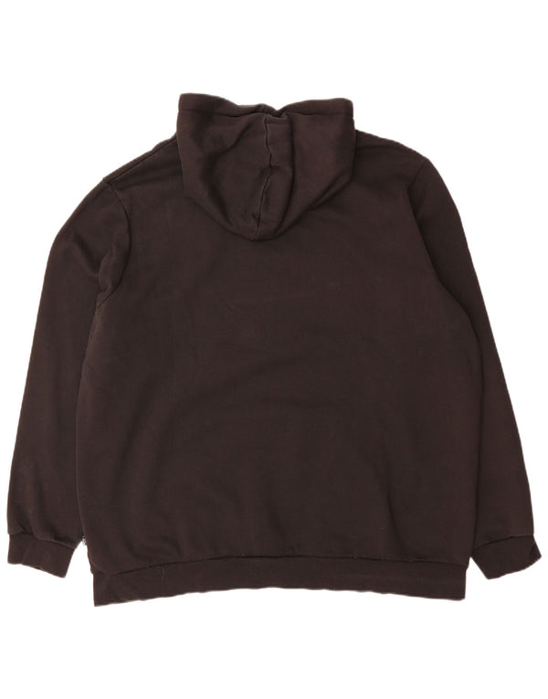 Felpa con cappuccio da uomo Puma 2XL cotone nero