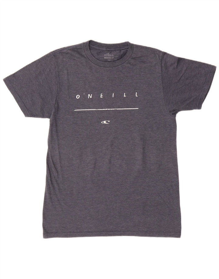 T-shirt grafica da uomo O'Neill Modern Fit, piccola, in cotone grigio