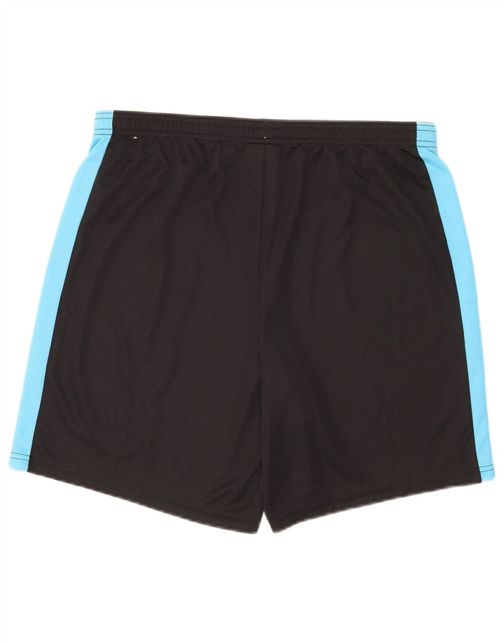 Pantaloncini sportivi Nike Dri Fit Slim da uomo, grandi, in poliestere color block nero