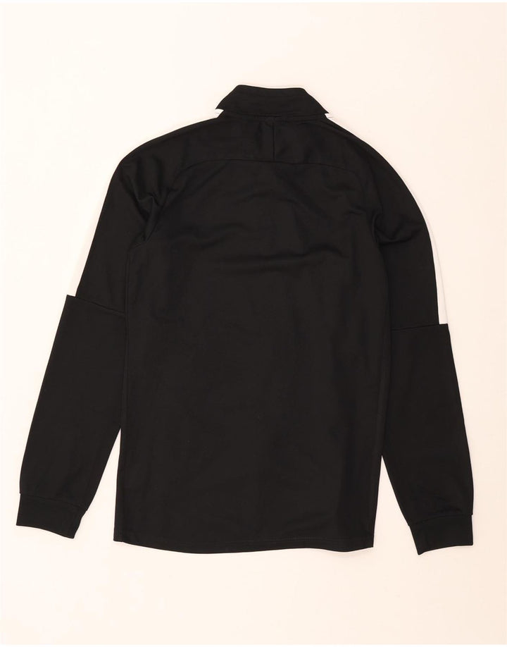 Giacca da tuta Nike Dri Fit da uomo, piccola, in poliestere color block nero