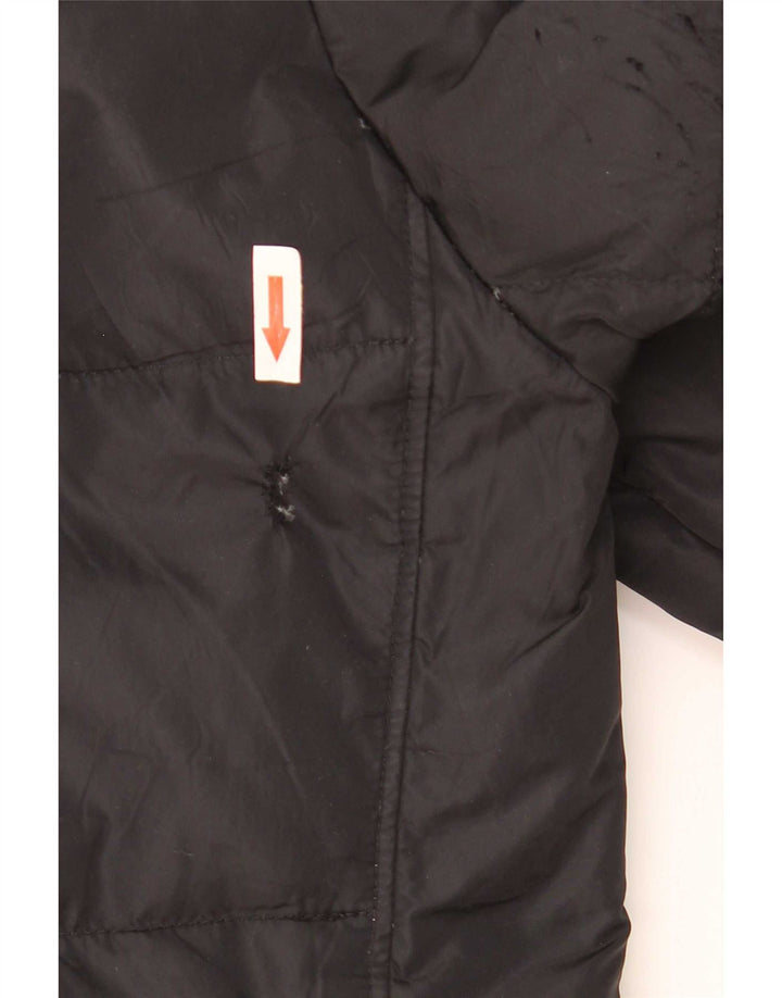Cappotto imbottito con cappuccio da uomo PEUTEREY UK 40 grande poliestere nero