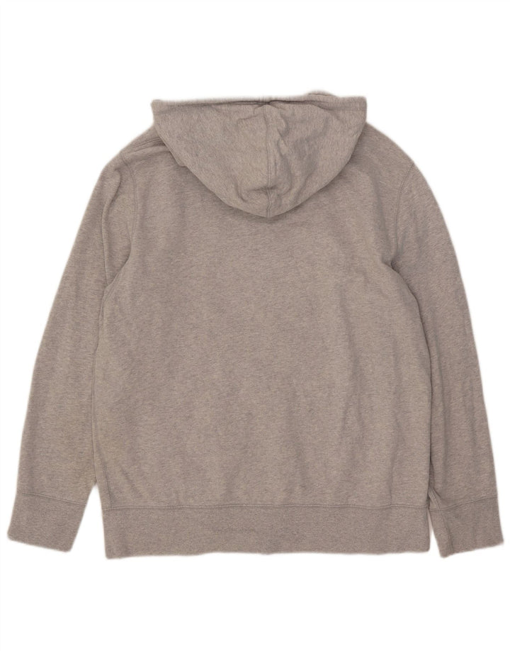 Maglione con cappuccio e zip da uomo Levi's, grande cotone chiazzato grigio