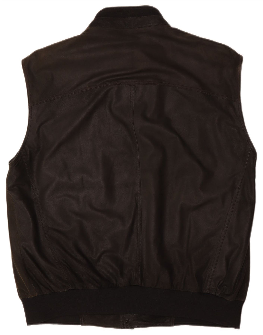 Gilet in pelle da uomo Striwa IT 58 4XL Pelle nera