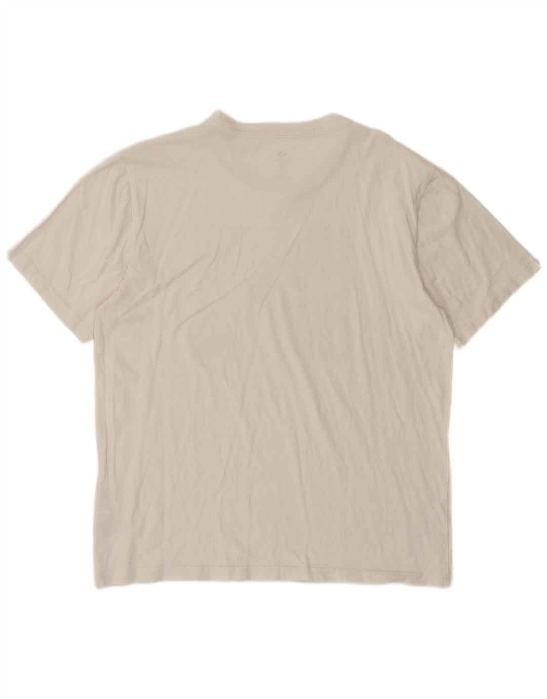 T-shirt grafica da uomo Converse Top in cotone bianco medio