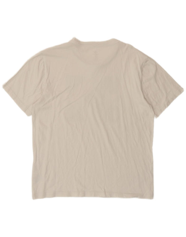 T-shirt grafica da uomo Converse Top in cotone bianco medio