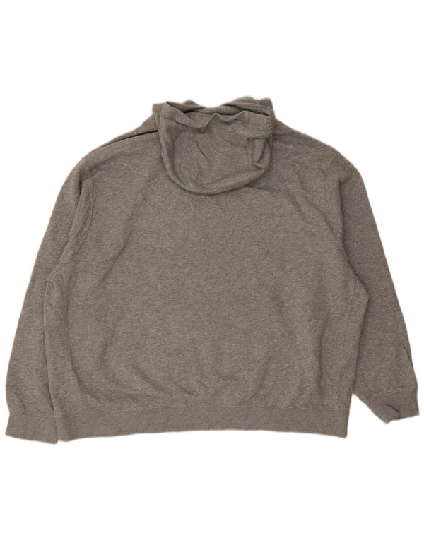 Felpa con cappuccio grafica da calcio Nike Hamilton da uomo 3XL in cotone grigio