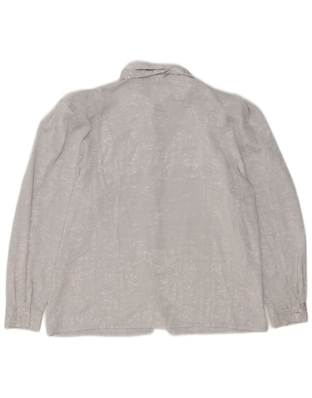 YESSICA Camicetta da donna con cravatta sul davanti EU 42 Large Grigio Poliestere