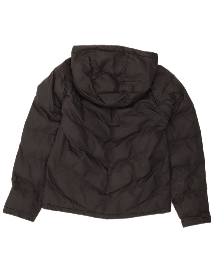 Giacca imbottita con cappuccio NIKE da ragazzo 12-13 anni Large nera in poliestere