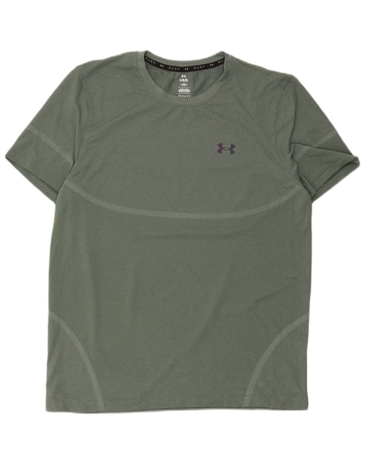 Maglietta da uomo Under Armour Top grande verde