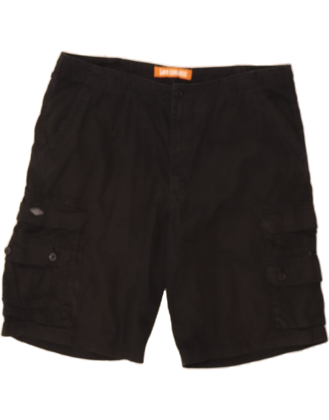 LEE Mens Dungarees Cargo Shorts W42 2XL Black Cotton Vintage Lee and Second-Hand Lee from Messina Hembry 
